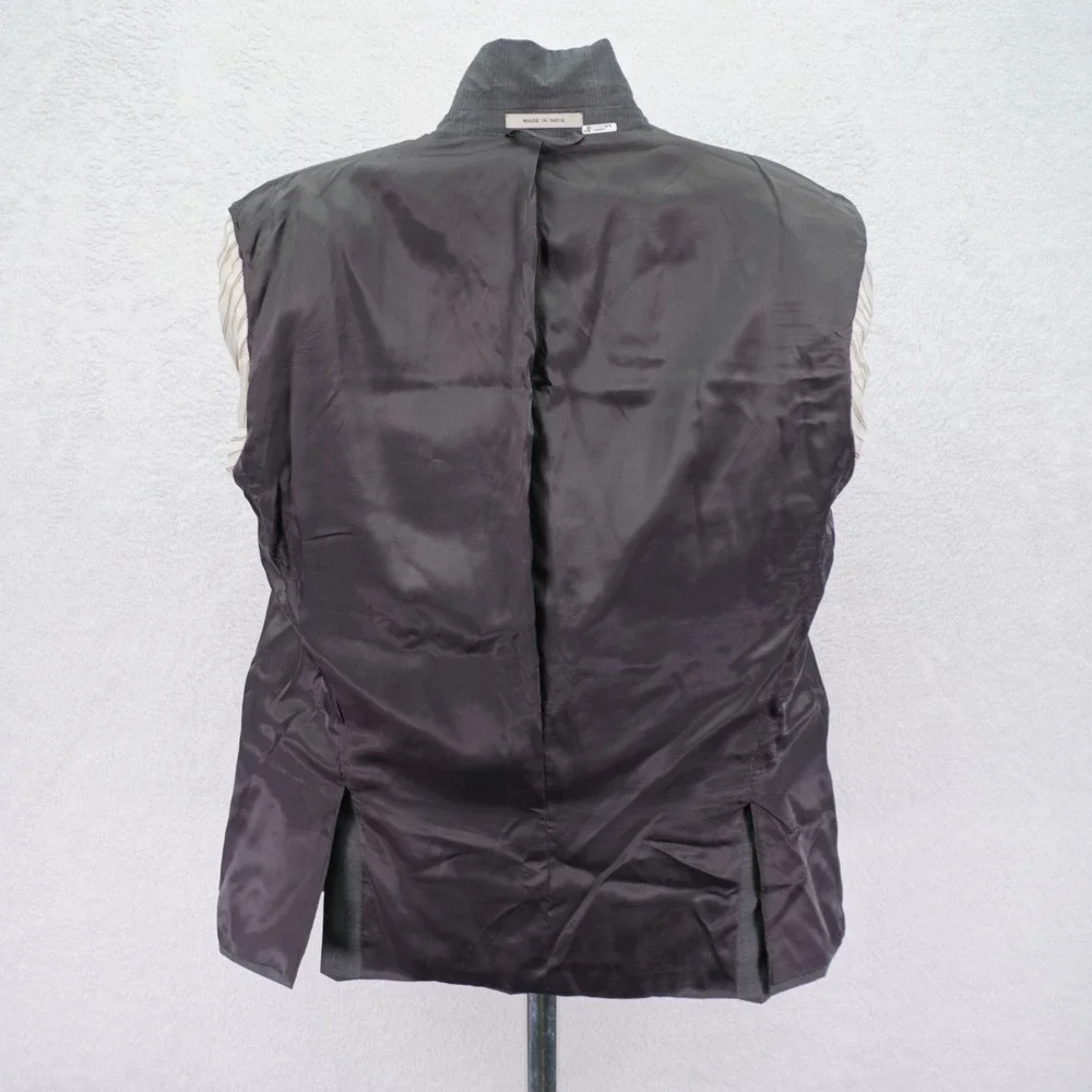 Joseph Abboud Wool Blazer Gray Plaid‎ 2 Button 42S